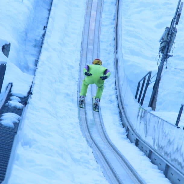 A Video Update Of Our Team Learning To Ski Jump With Eddie The Eagle In Courchevel Week 1 2