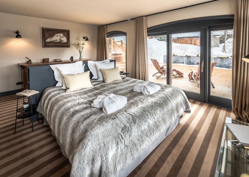 Bedroom 6 At Luxury Ski Chalet Tomkins In Meribel 2