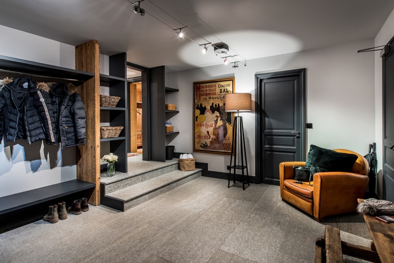 Boot Room At Luxury Ski Chalet Tomkins In Meribel