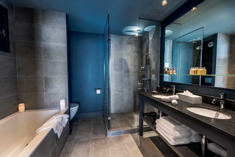 Bathroom 5 At Luxury Ski Chalet Tomkins In Meribel