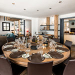 Dining Room At Luxury Ski Chalet Tomkins In Meribel 3