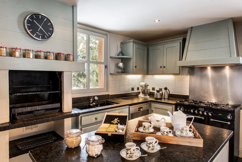 Kitchen At Luxury Ski Chalet Tomkins In Meribel