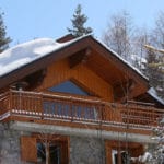 Rear Exterior View 2 Of Luxury Ski Chalet Bartavelles In Meribel