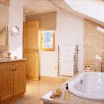 Bathroom 1 Wide View In Luxury Ski Chalet Bartavelles In Meribel