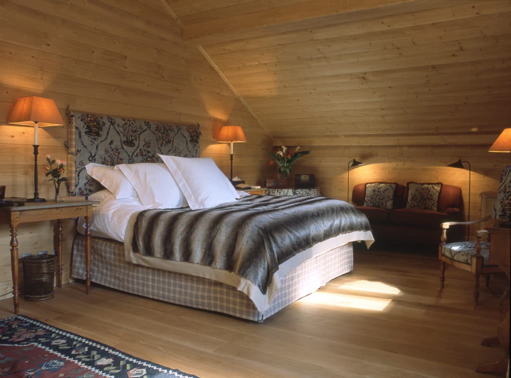 Спальня 1 в роскошном лыжном шале Bartavelles в Мерибеле