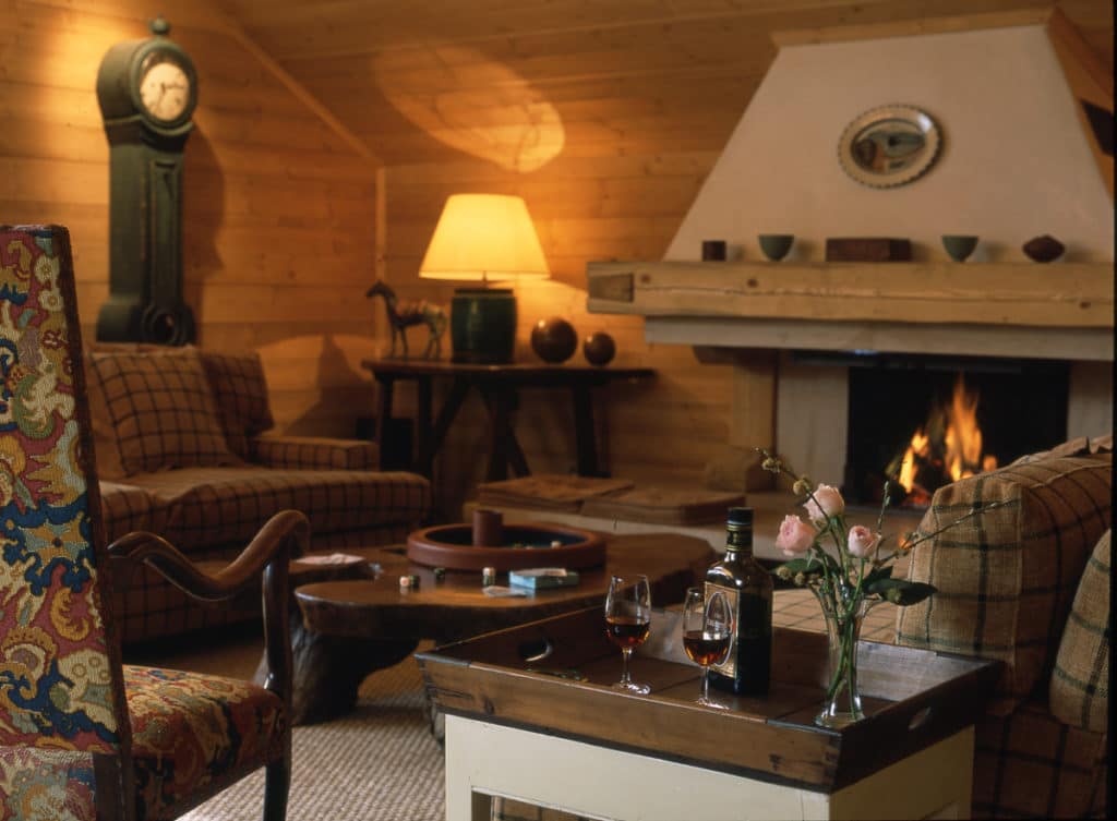 Sitting Room In Luxury Ski Chalet Bartavelles In Meribel