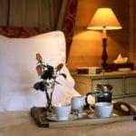 Tea Tray In Luxury Ski Chalet Bartavelles In Meribel