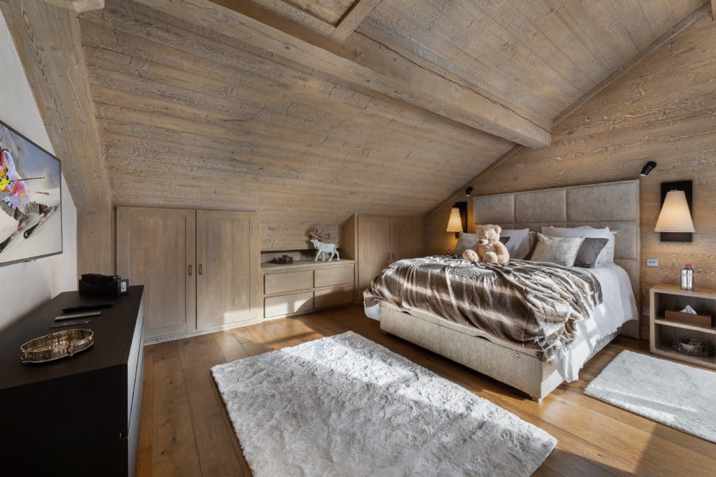 Bedroom One Luxury Ski Chalet Cristal Lodge Meribel