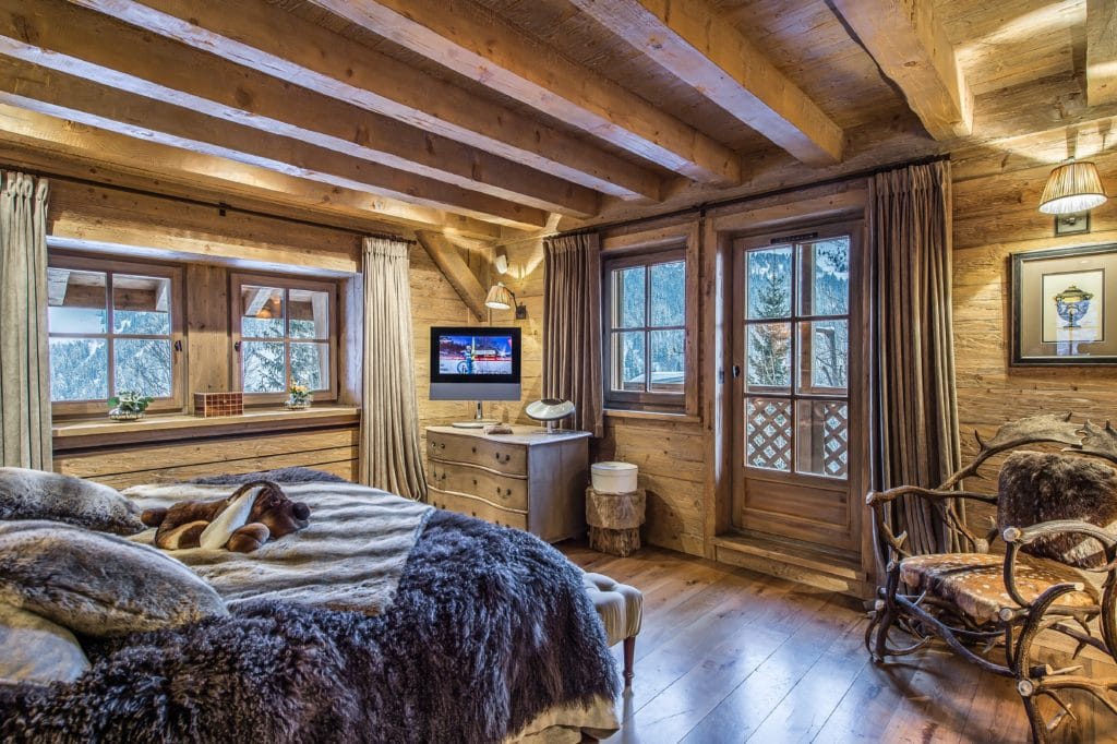 Bedroom 5 Luxury Ski Chalet Cristal Lodge Meribel