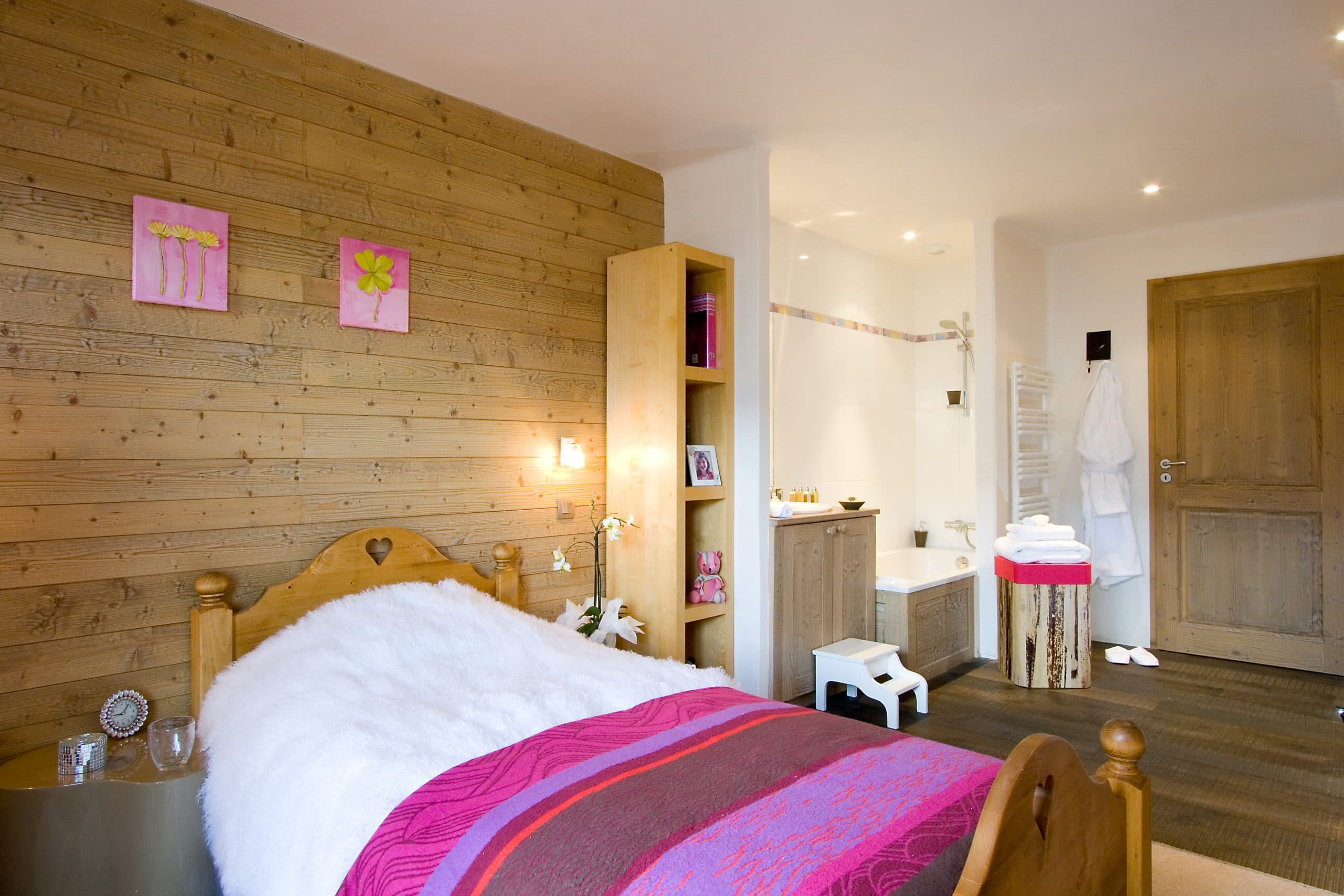 Dormitorio Tres En Nuestro Chalet De Lujo Igloo Courchevel