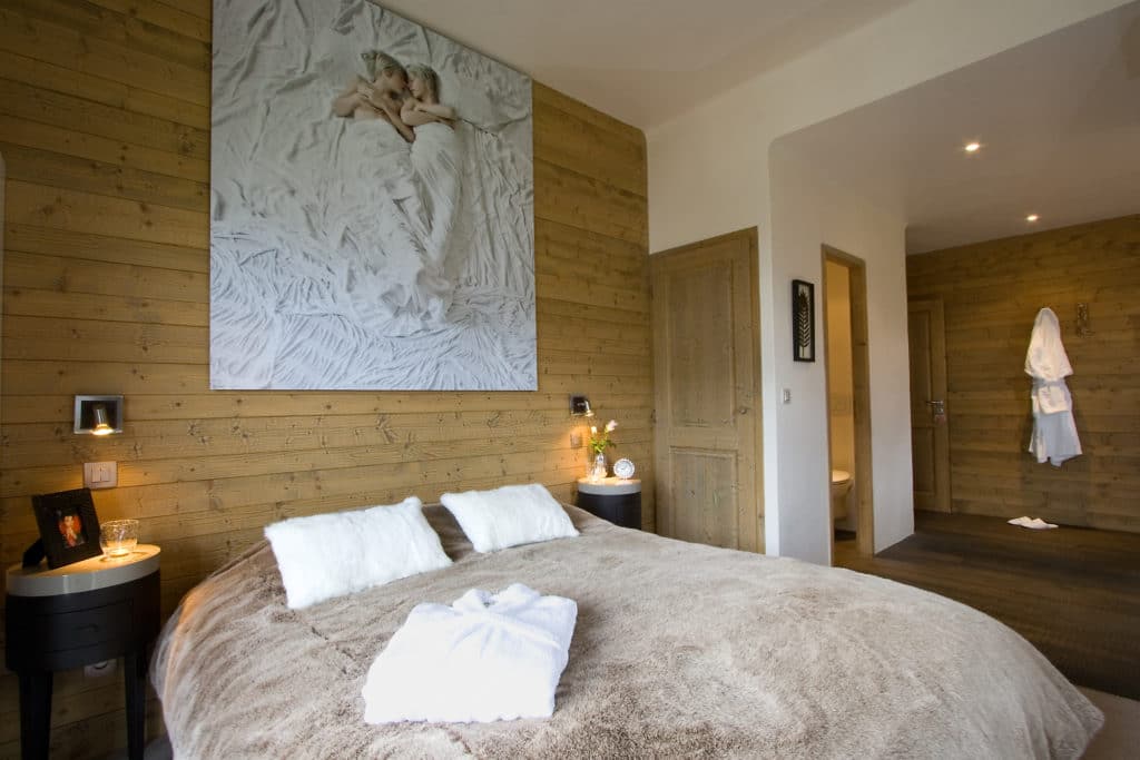 Bedroom Four In Our Luxury Ski Chalet Igloo Courchevel