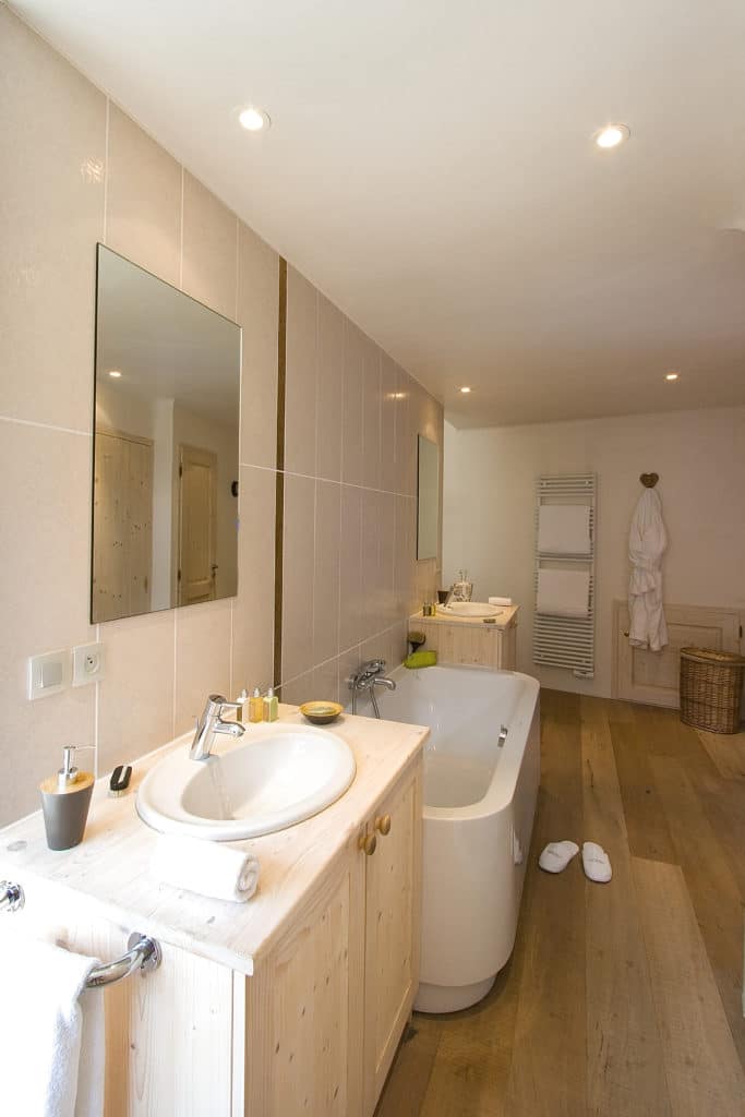 Bathroom One In Our Luxury Ski Chalet Igloo Courchevel