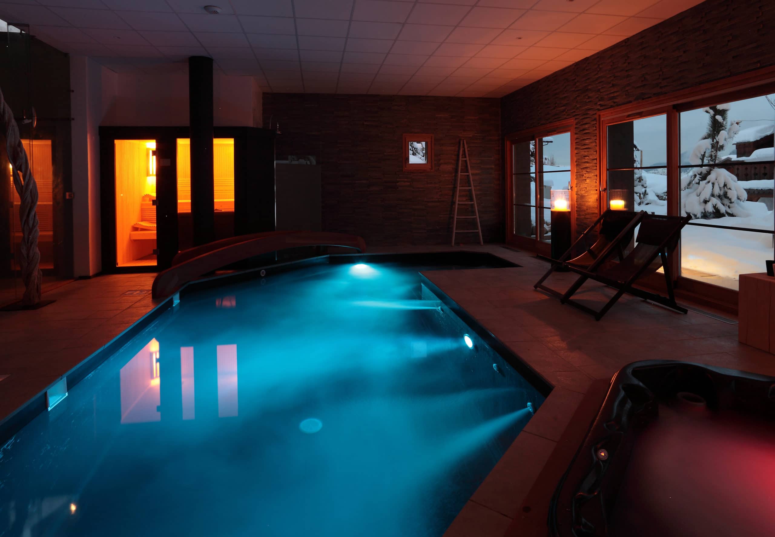 Piscina En Nuestro Chalet De Lujo Igloo Courchevel 3