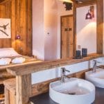 Salle de bain 1 Chalet de ski de luxe Loup Blanc Courchevel Le Praz