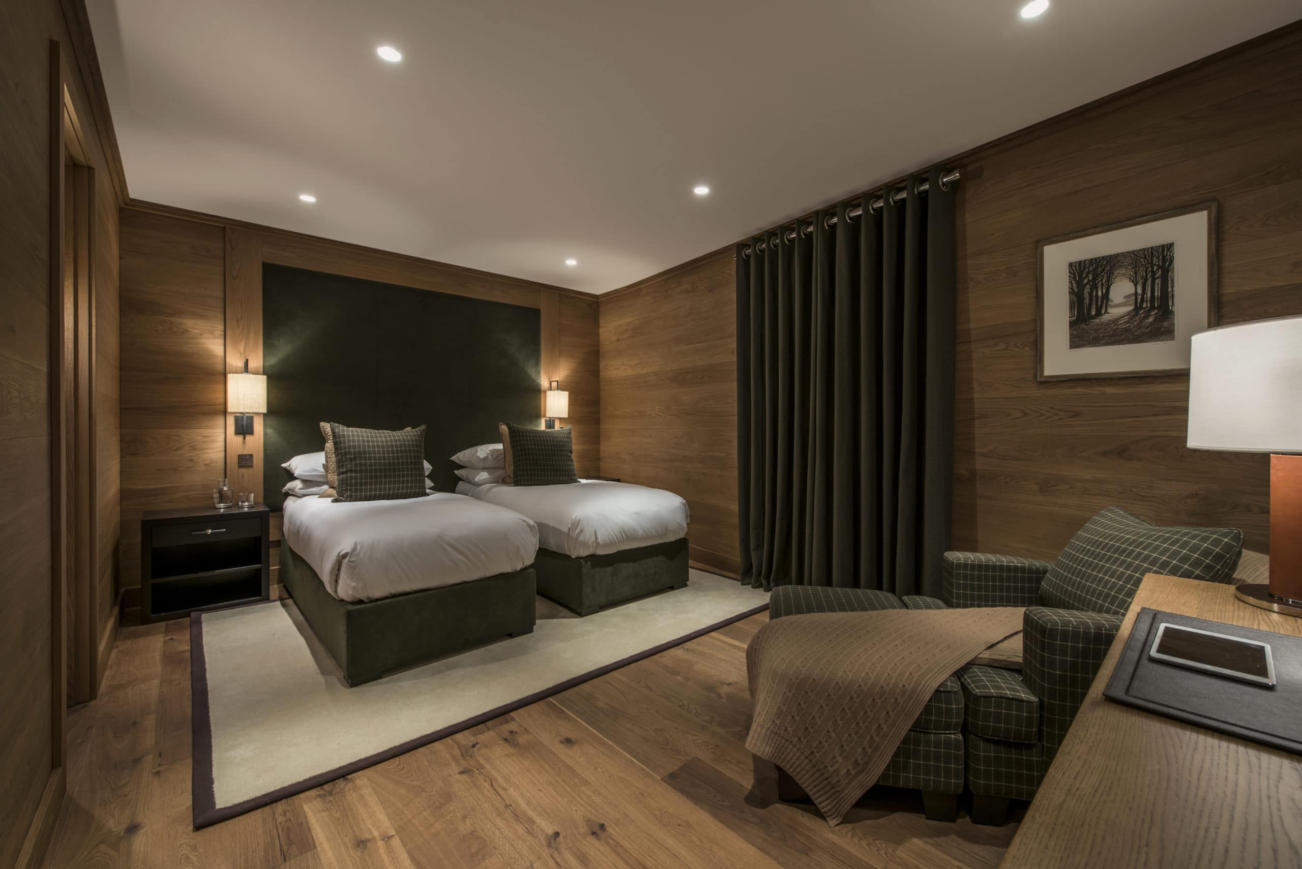 15. Bedroom 4 Chalet Le Grenier Luxury Ski Chalet Meribel