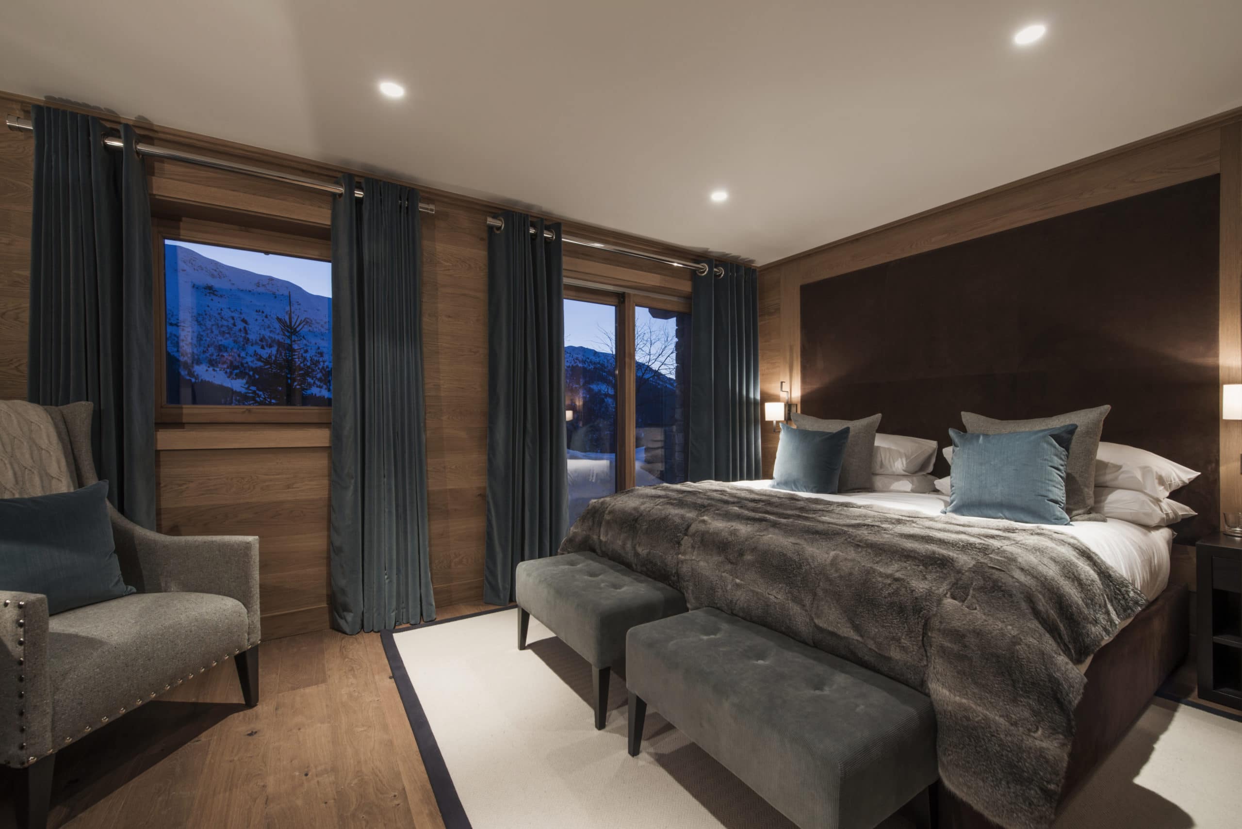 17. Bedroom 5 Chalet Le Grenier Luxury Ski Chalet Meribel