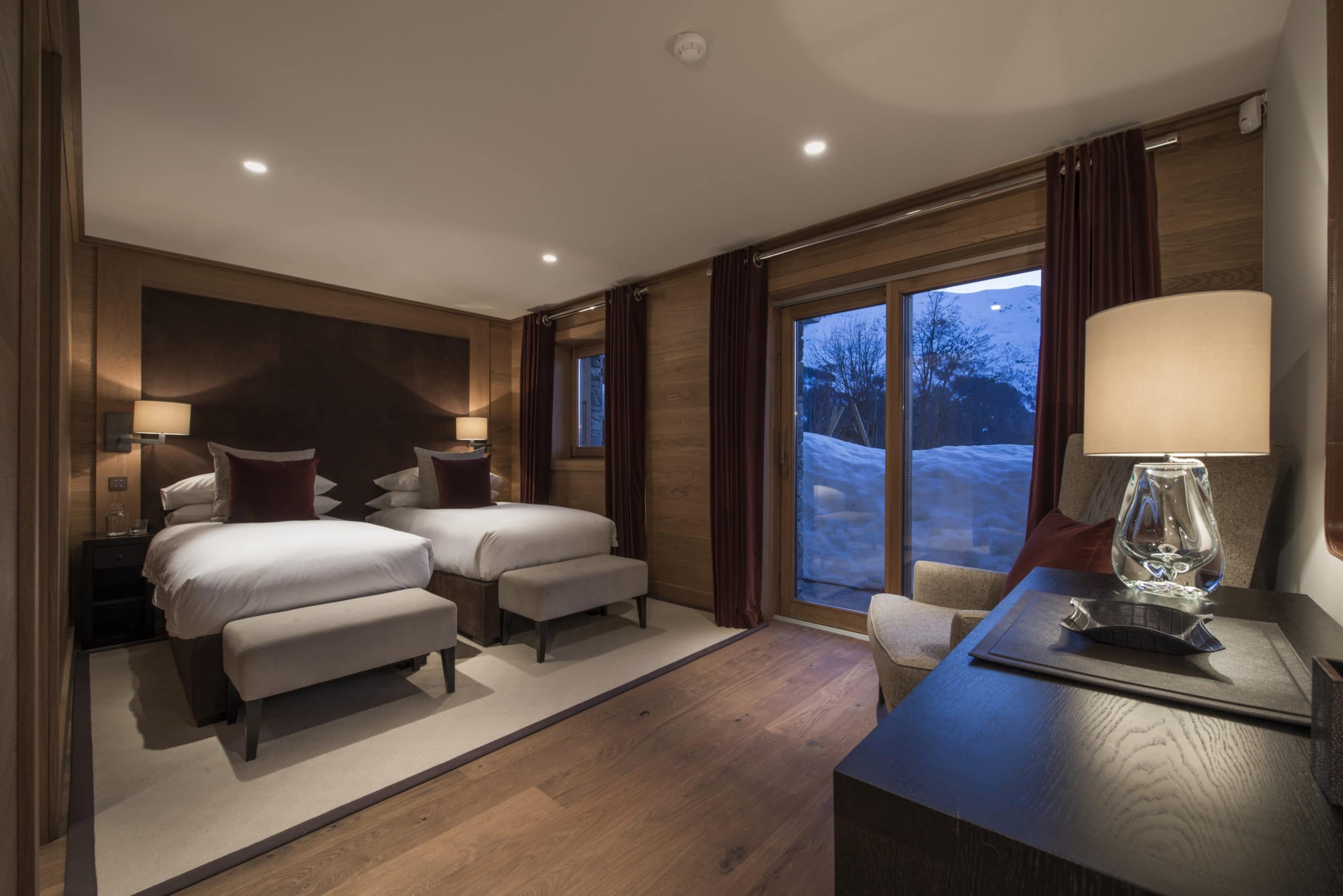 19. Bedroom 6 Chalet Le Grenier Luxury Ski Chalet Meribel