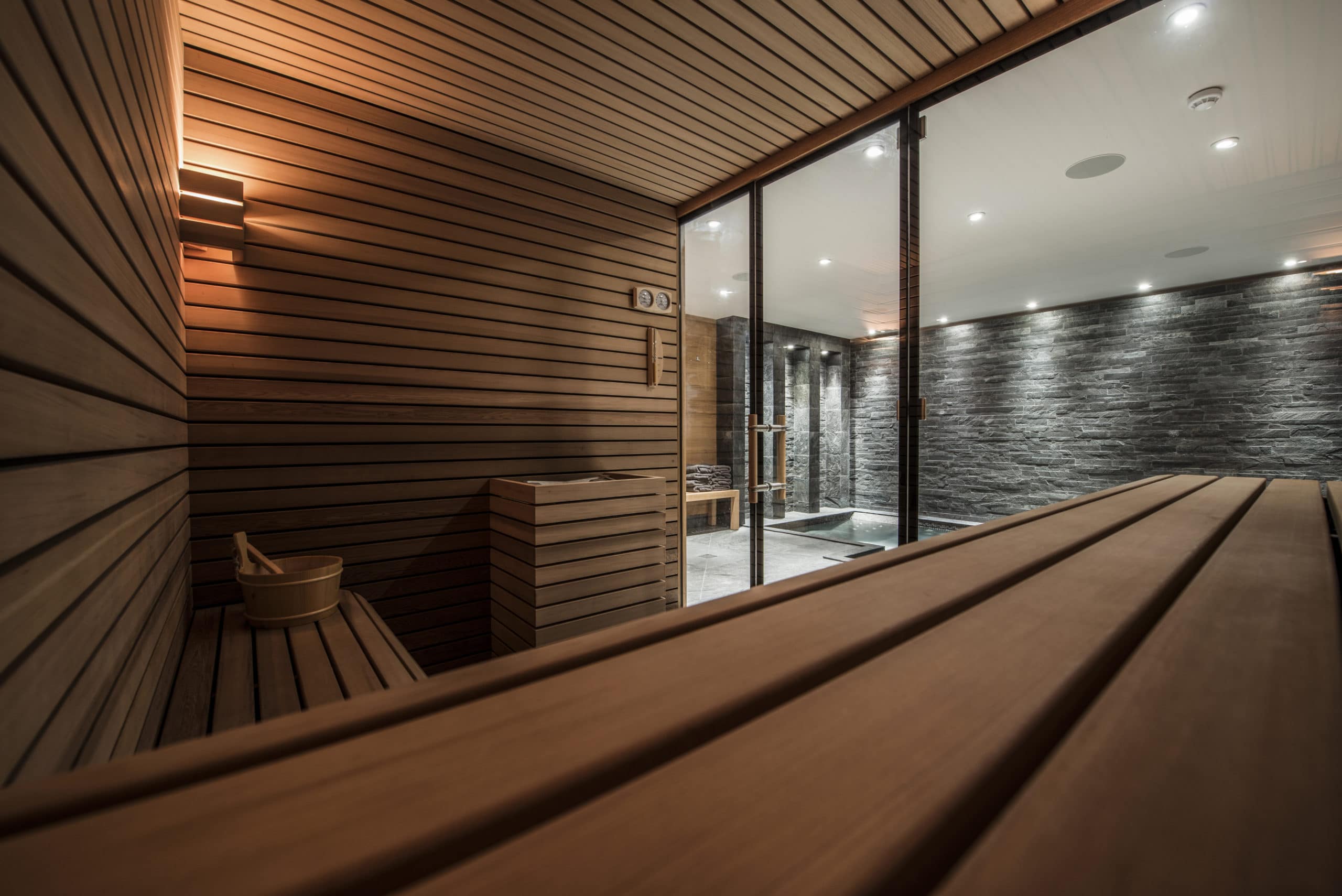 23. Spa Sauna Chalet Le Grenier Luxury Ski Chalet Meribel