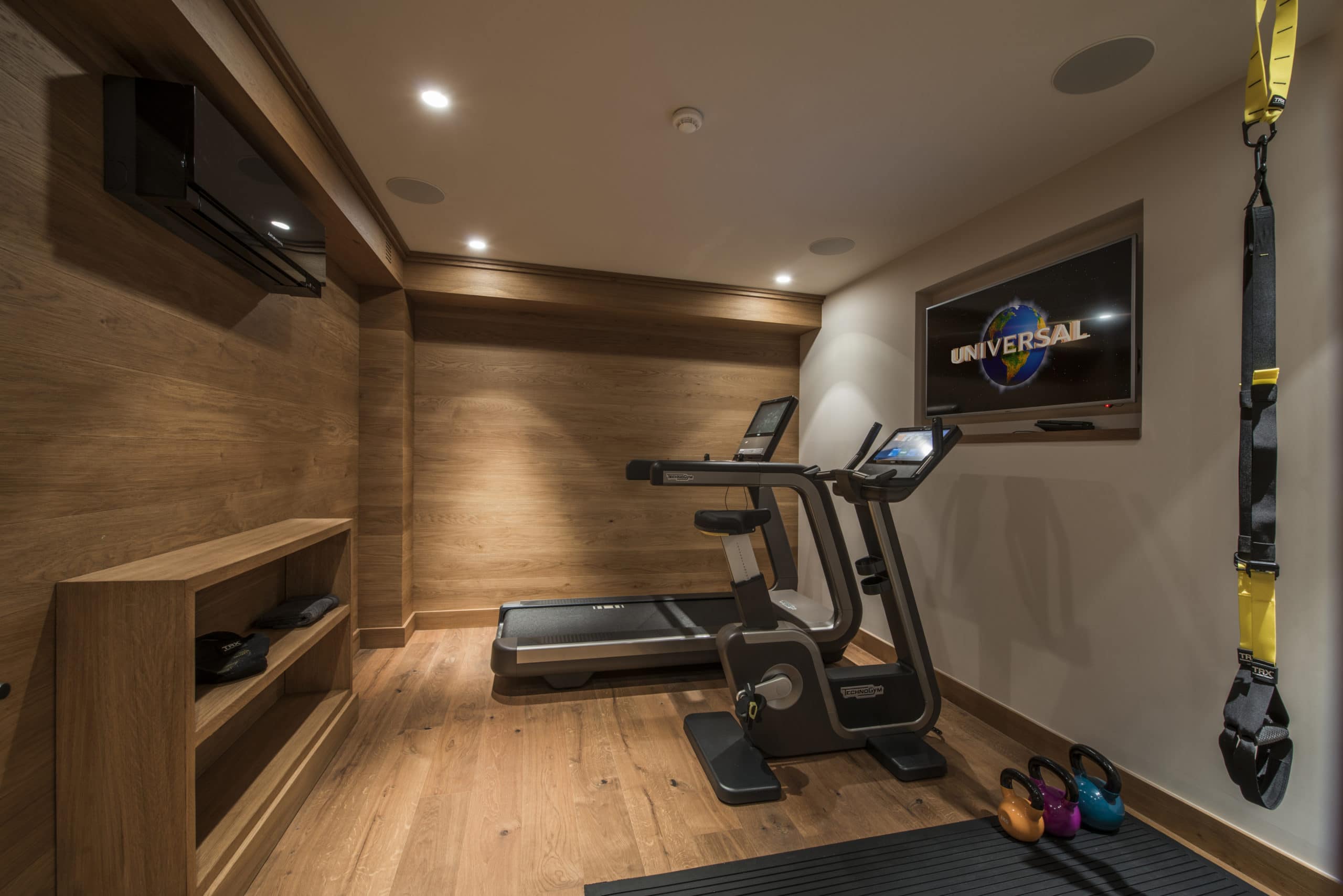 25. Spa Gym Chalet Le Grenier Luxury Ski Chalet Meribel