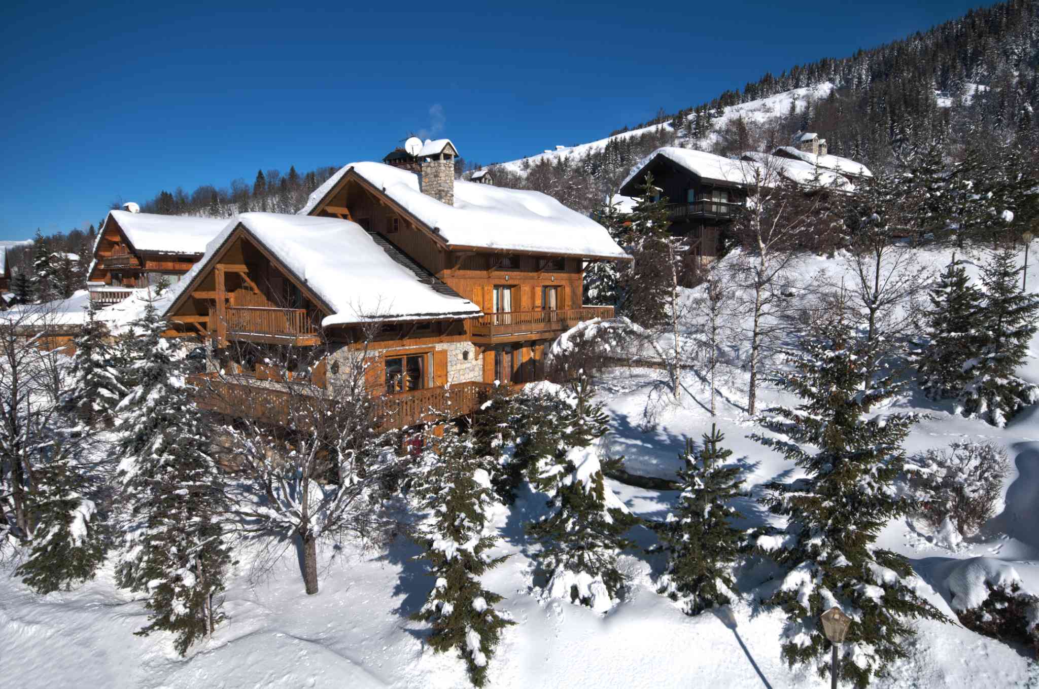 Luxury Ski Chalet Foinsbois Meribel Exterior A