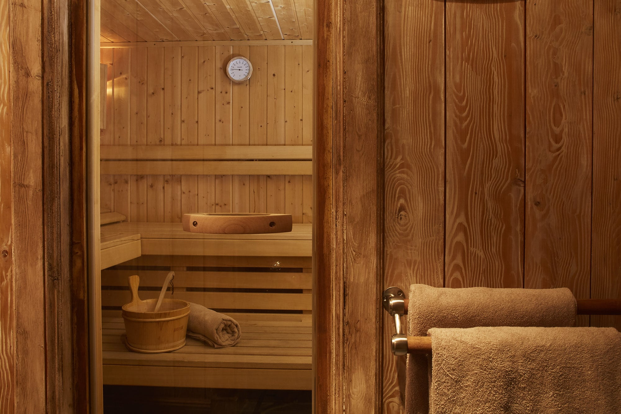 Luxury Ski Chalet Foinsbois Meribel Sauna 4