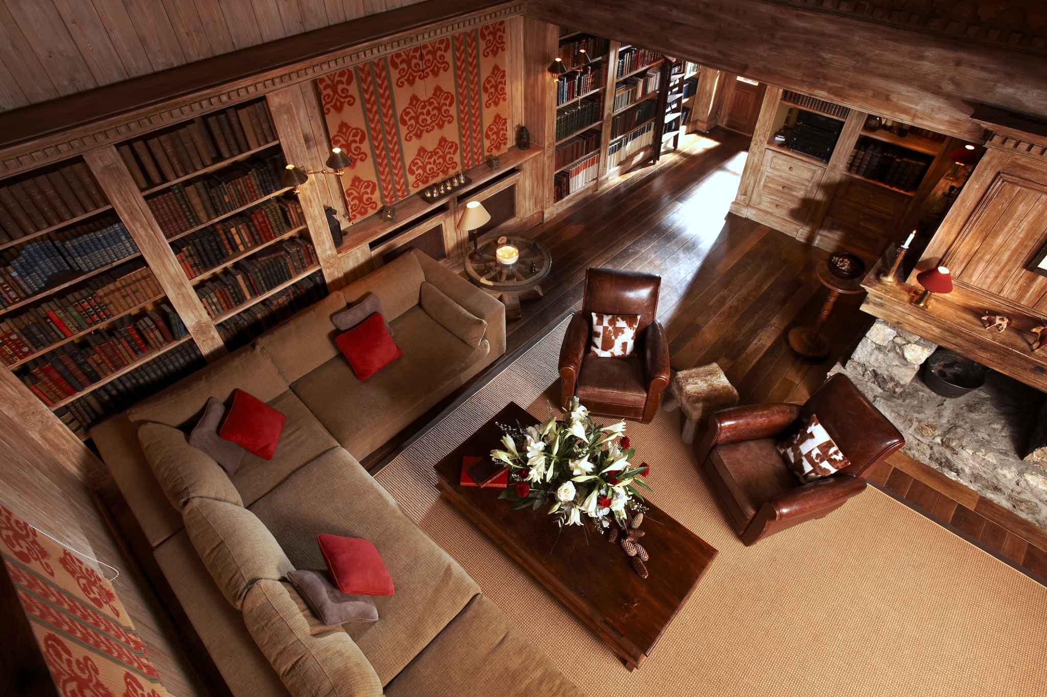 Luxury Ski Chalet Foinsbois Meribel Sitting room B