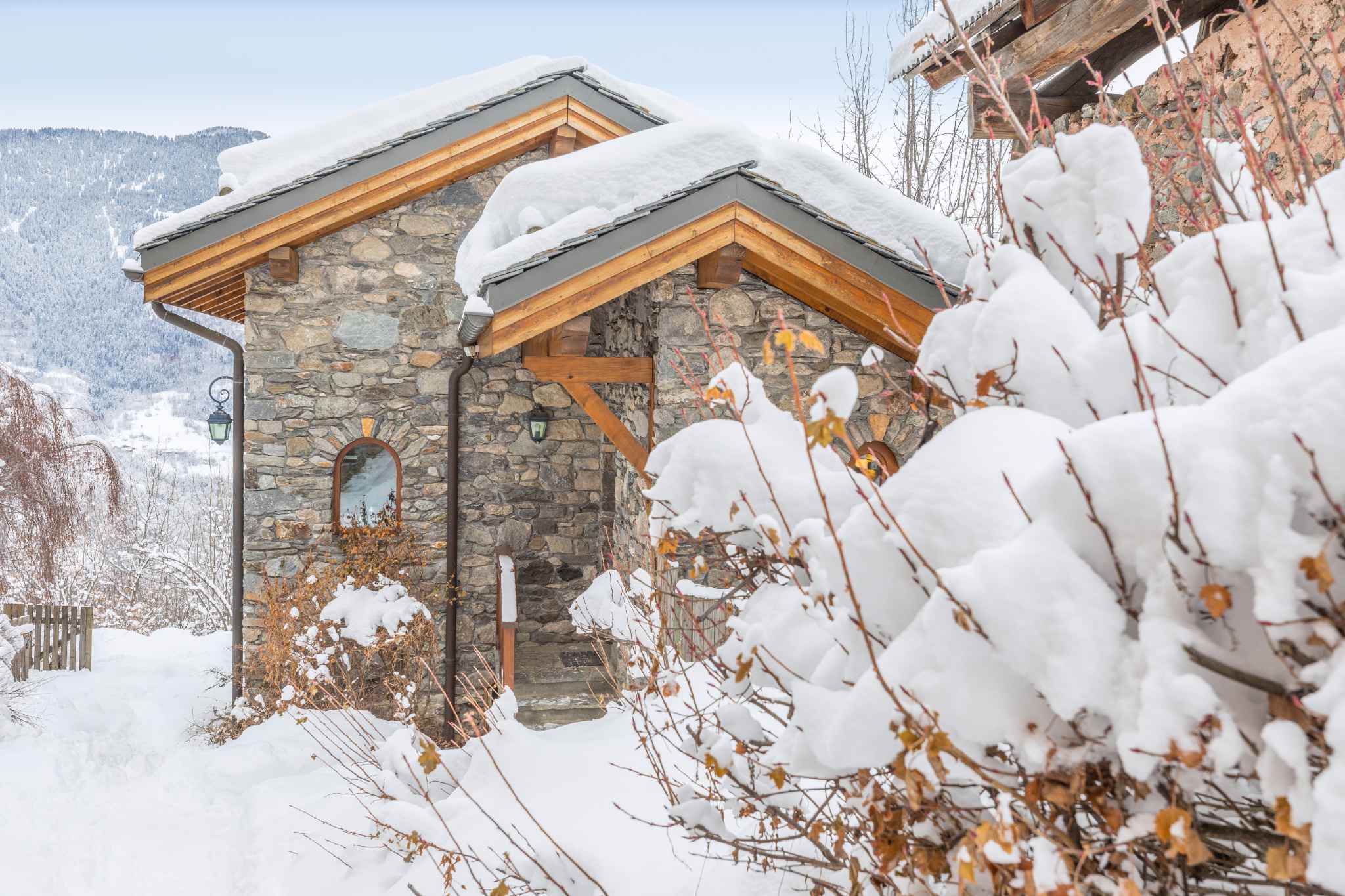 Luxury Ski Chalet Iona Meribel india ext