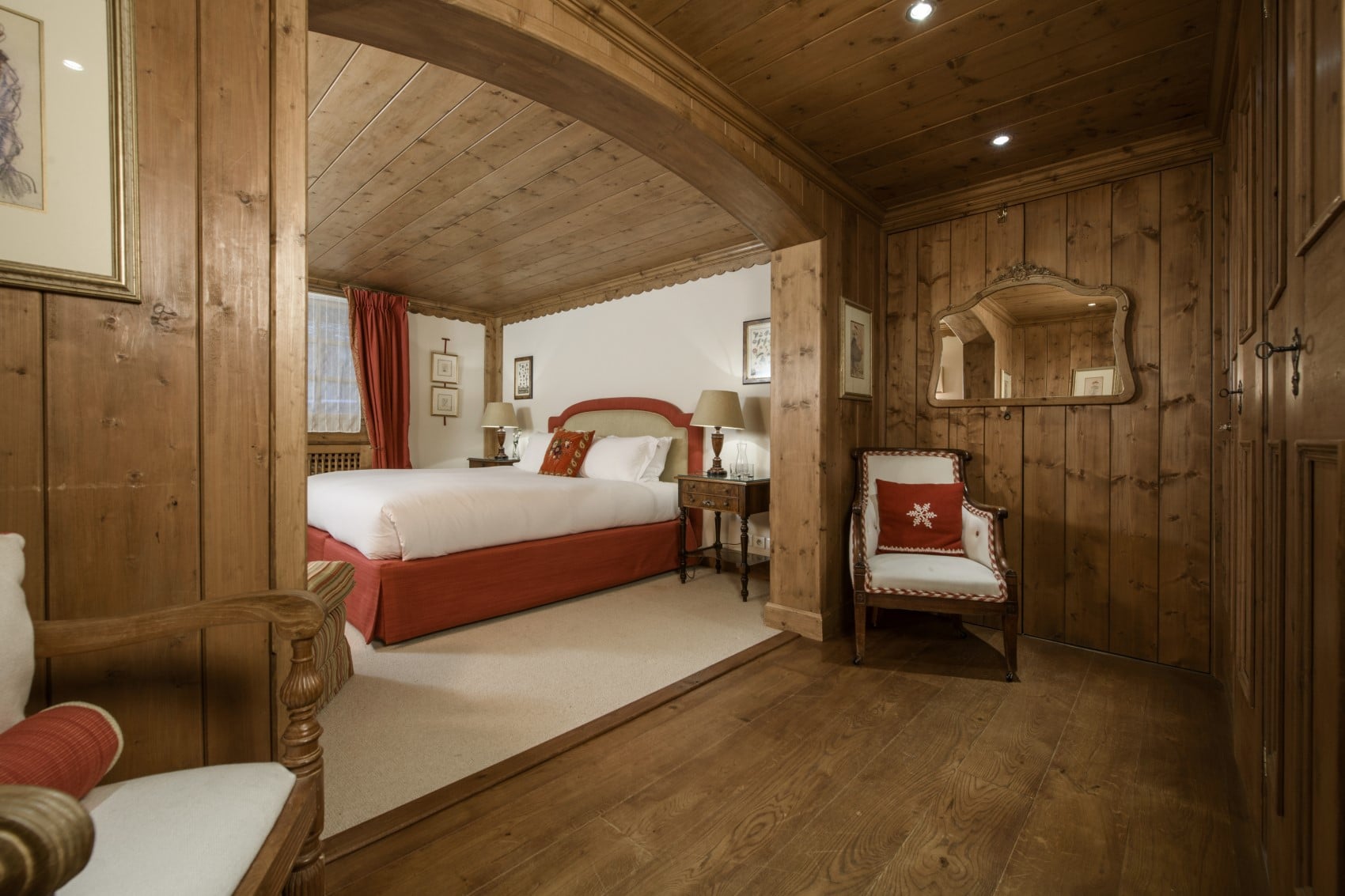 Luxury Ski Chalet Margaux Courchevel Bedroom 1a