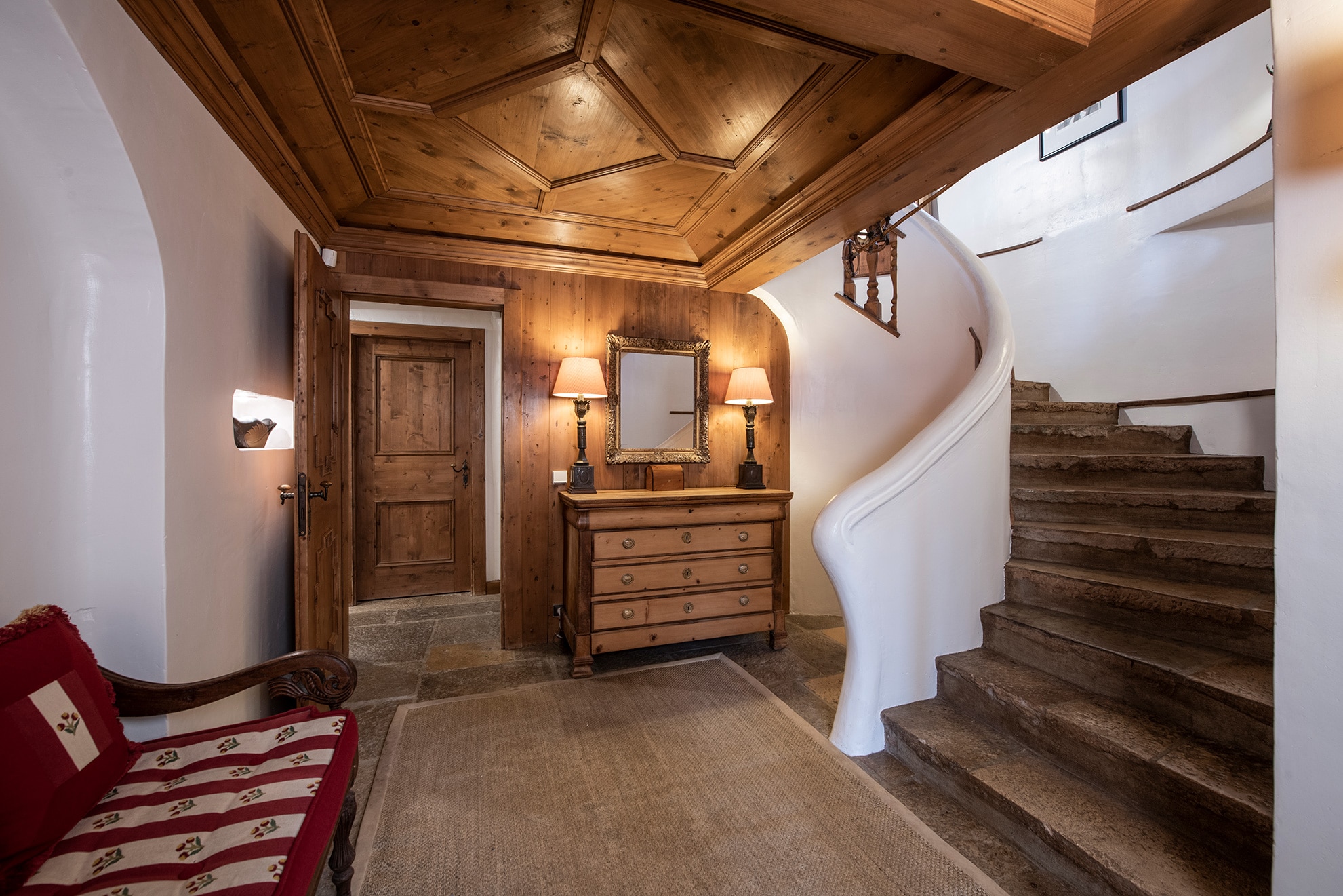 Luxury Ski Chalet Margaux Courchevel Stairs a