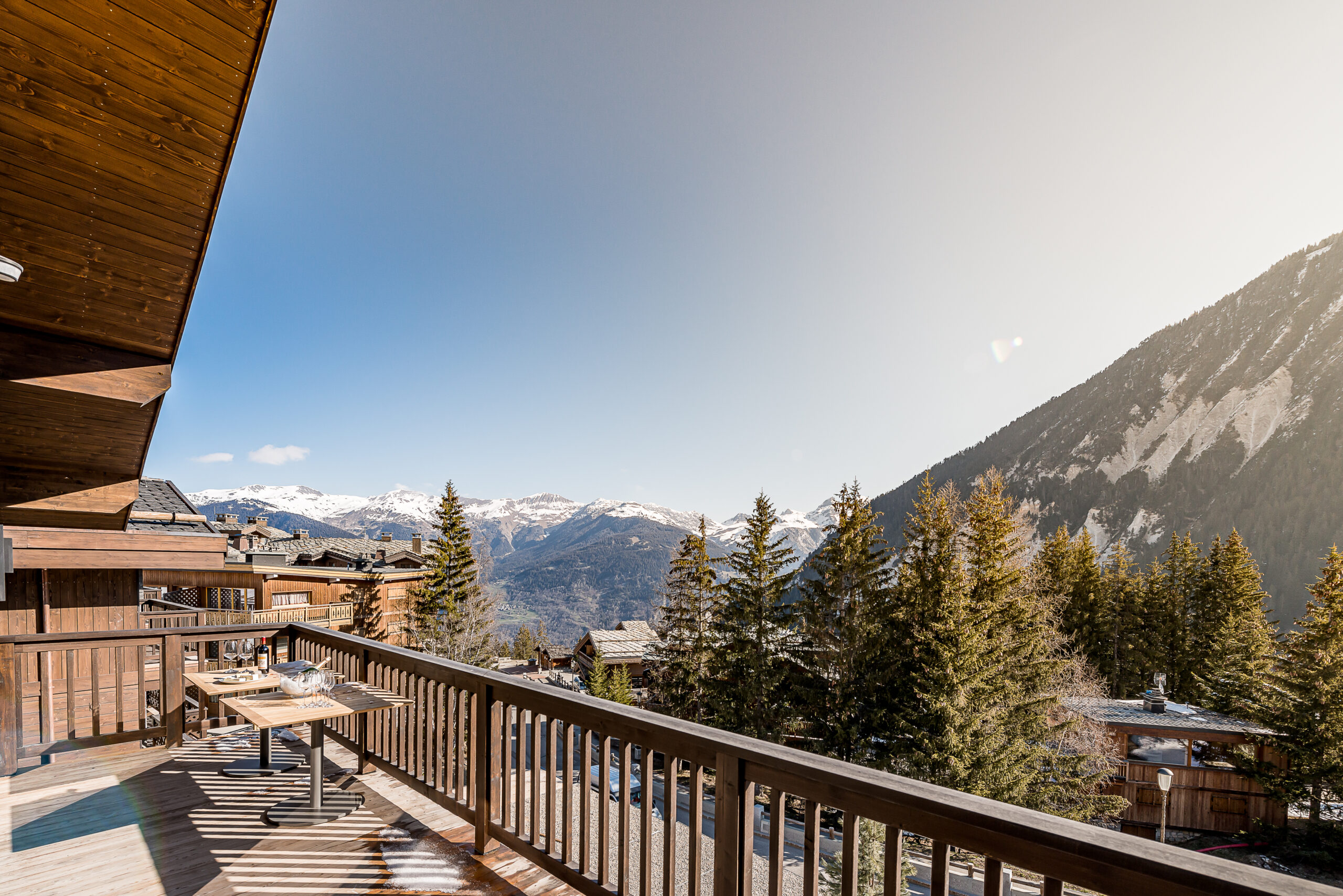 Chalet Bacchus, Courchevel 1850 Balcony,