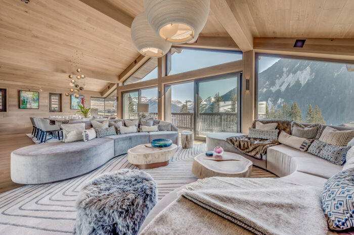 Chalet Bacchus, Courchevel 1850 Living Room