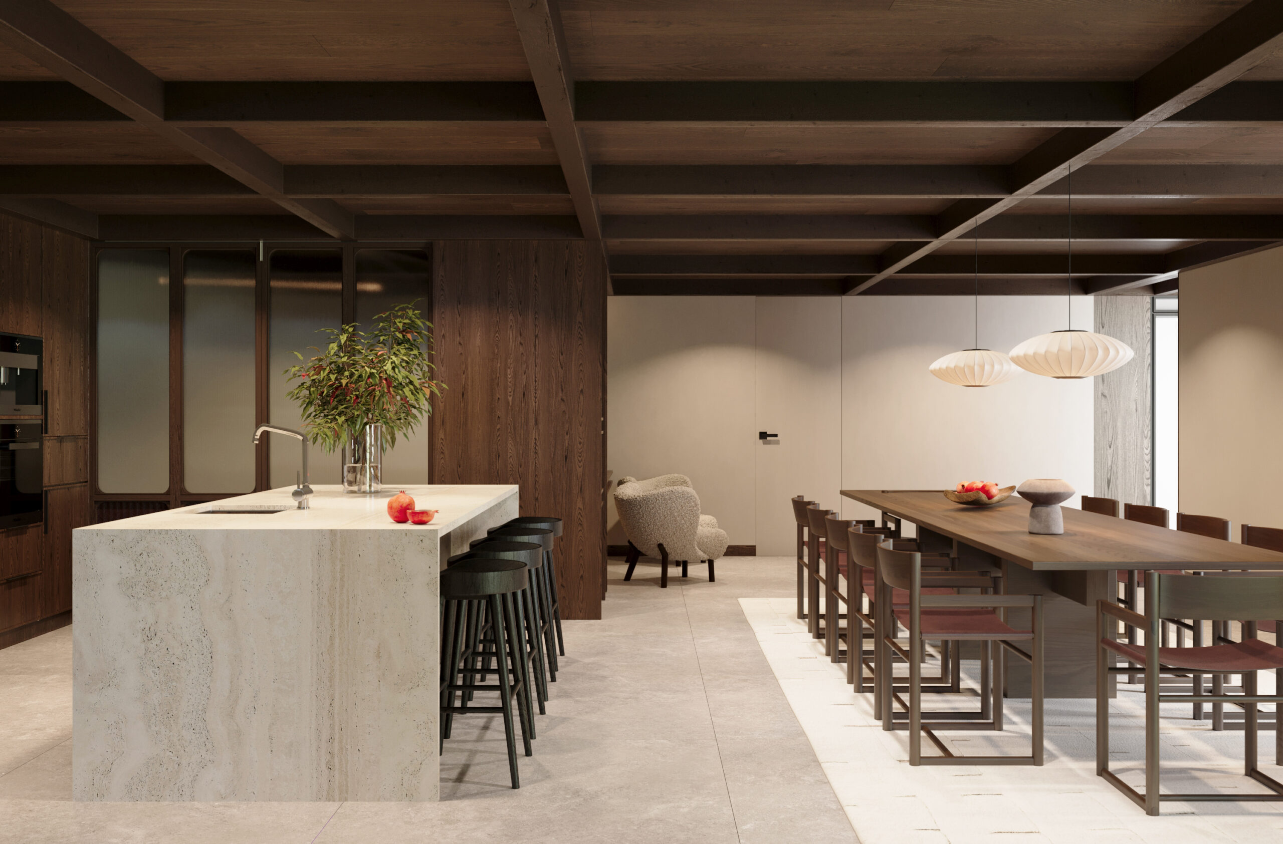 Chalet Montclair Dining room