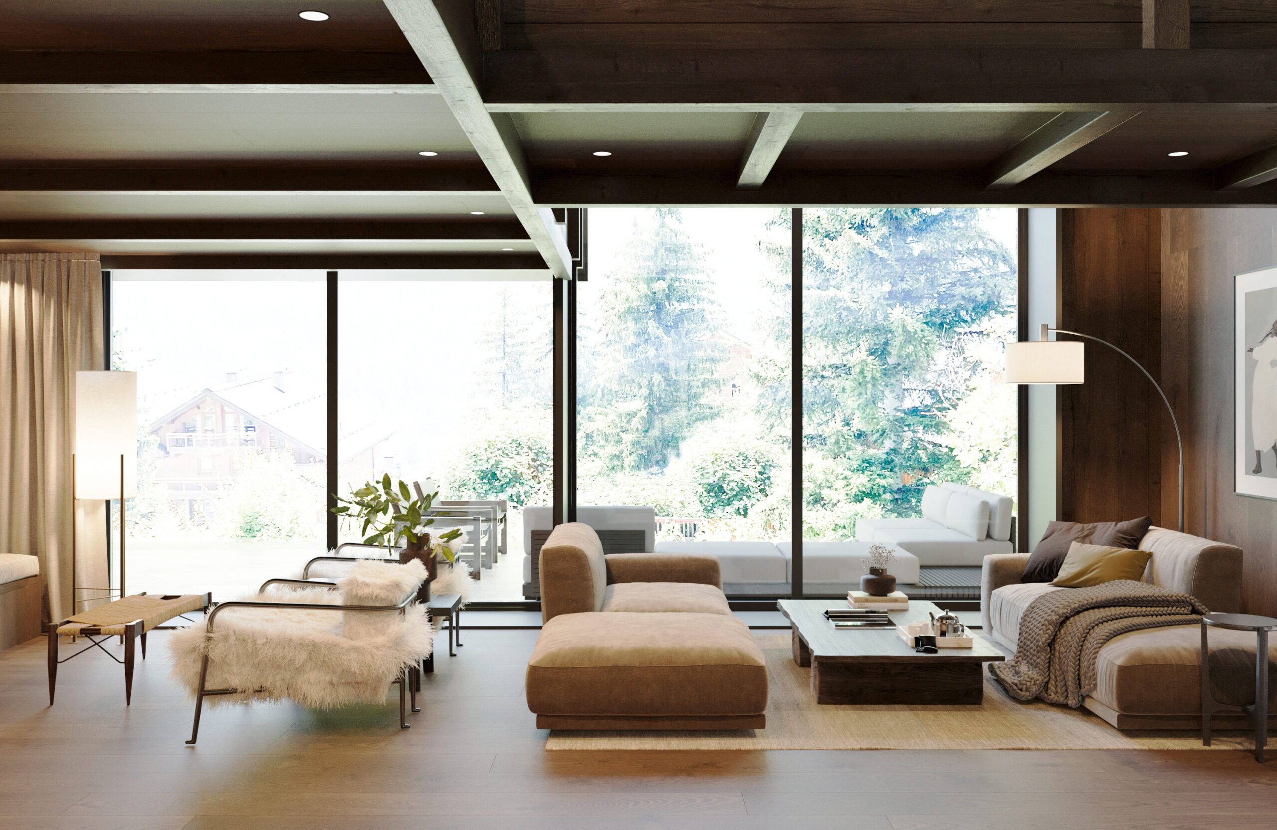 Chalet Montclair Living room