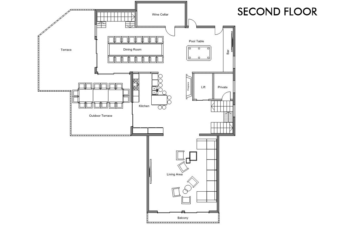 Chalet de Lujo Harmony Méribel Harmony segundo piso Chalet de Lujo Harmony Méribel Harmony segundo piso