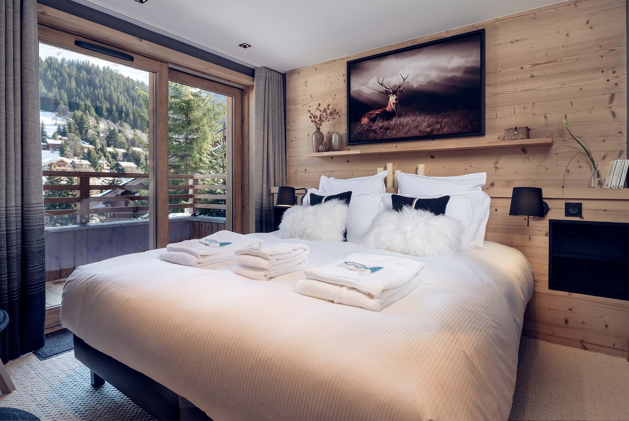 Chalet de Lujo Harmony Méribel dormitorio 3 (1)