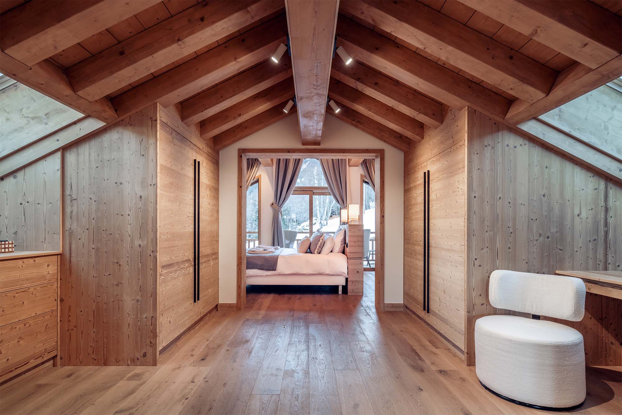 Chalet de lujo Harmony Méribel dormitorio principal 2