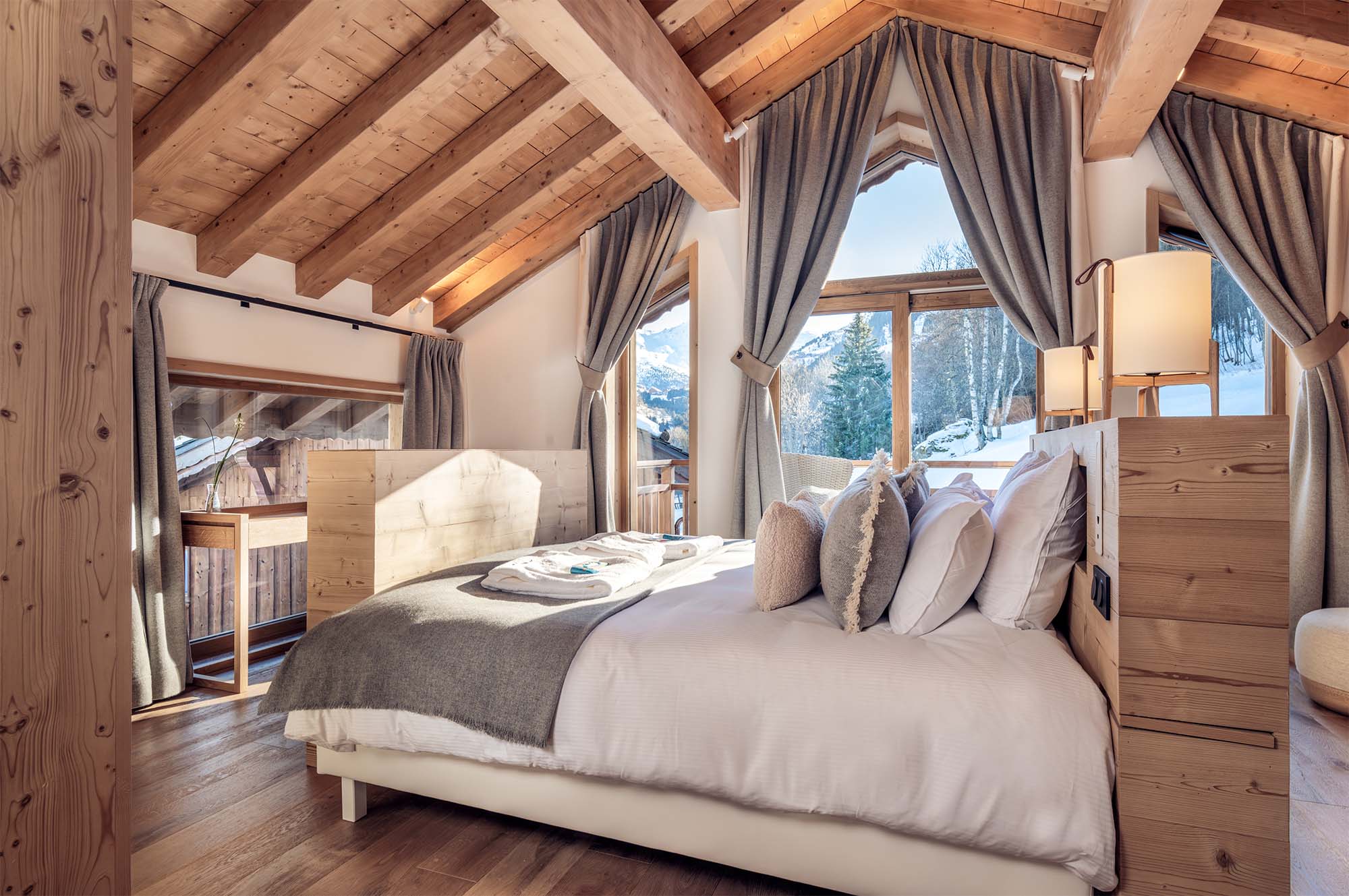 Chalet de lujo Harmony Meribel, dormitorio principal 3