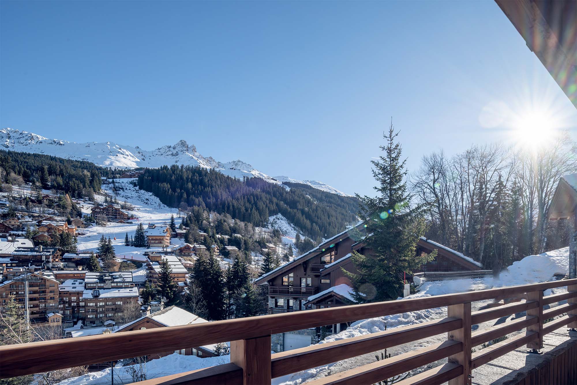 Chalet de lujo Harmony Meribel, vista 1