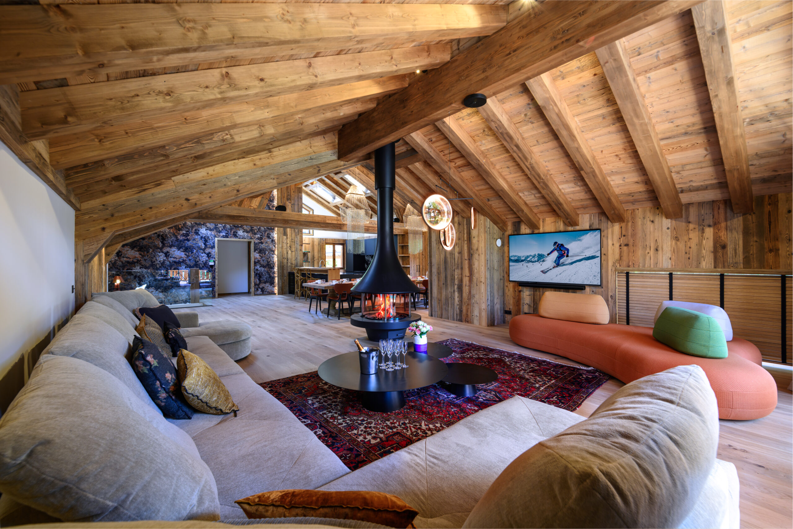 Luxury Chalet Pierre Meribel living 2