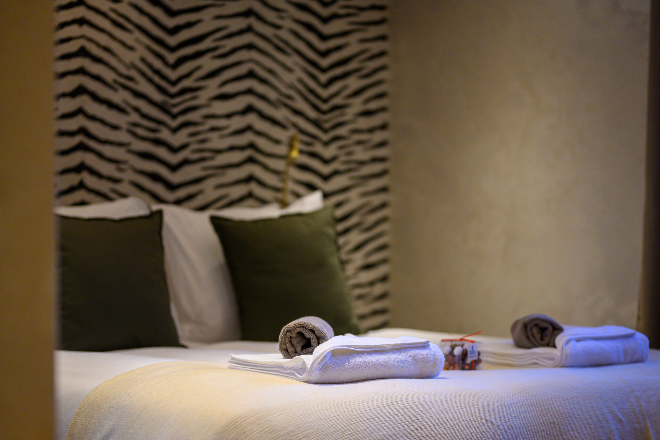 Luxury Ski Chalet Cheval Blanc Meribel Bed Example