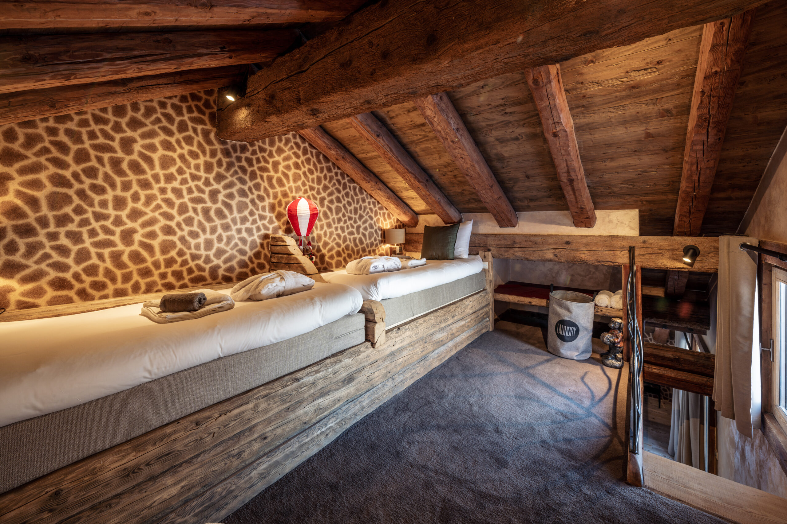 Luxury Ski Chalet Cheval Blanc Meribel Kids Room